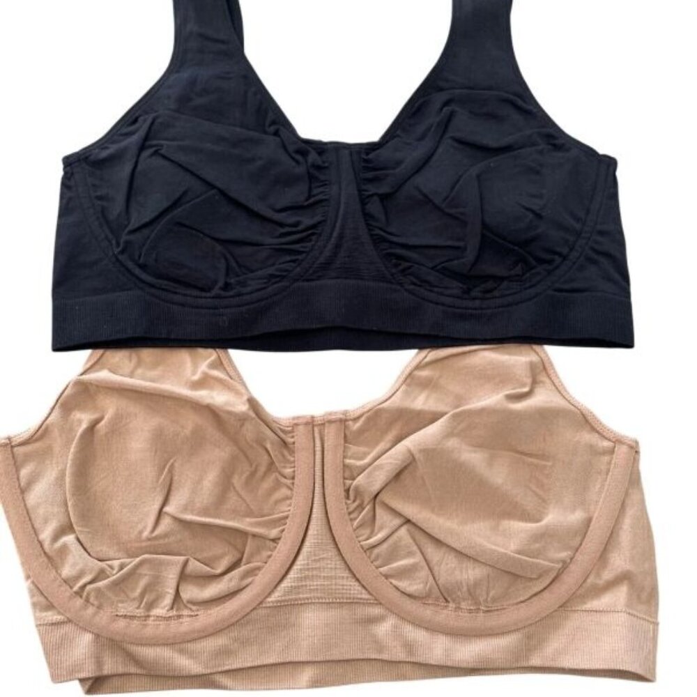 Rhonda Shear 2-pack Ahh Seamless Underwire Bra, Rhonda Shear Ahh Bra